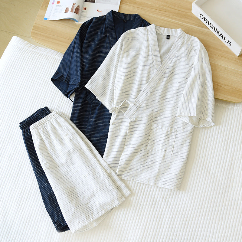 Pyjama, peignoir Kimono en coton