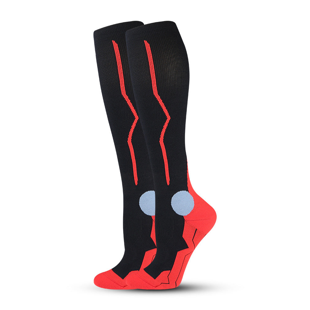 MKS Fitness chaussettes de compression à tube long Sports de plein air