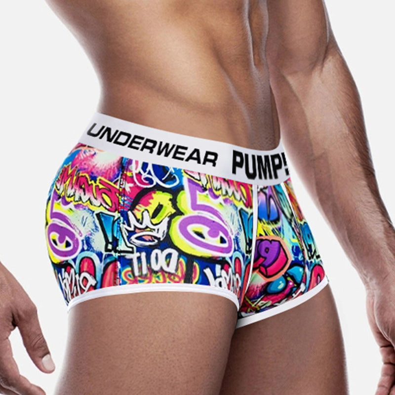 PUMP Boxer taille haute avec poche taille basse