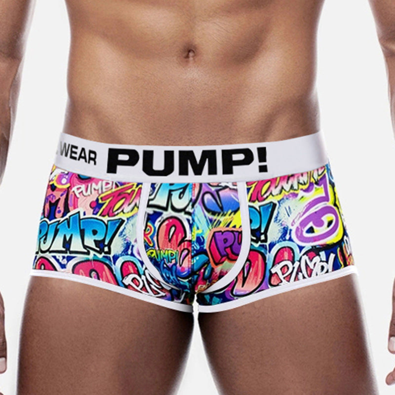 PUMP Boxer taille haute avec poche taille basse