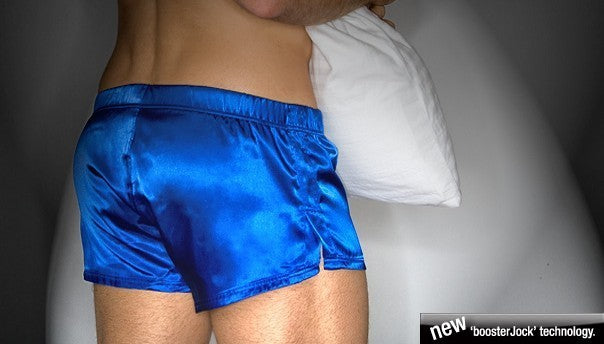 Boxer, short de pyjama, tissu lisse de sport