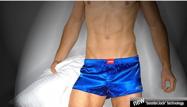 Boxer, short de pyjama, tissu lisse de sport