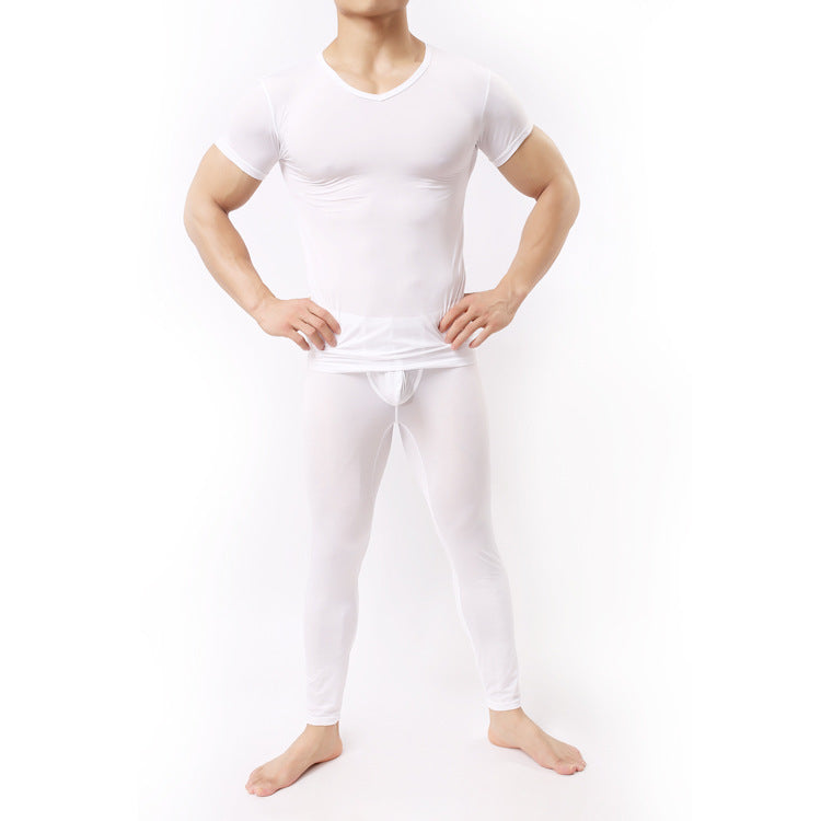 T-shirt de sous-vêtements doux et confortables en nylon