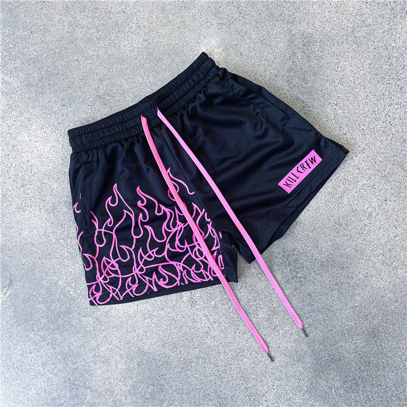 Short de sport respirant en maille