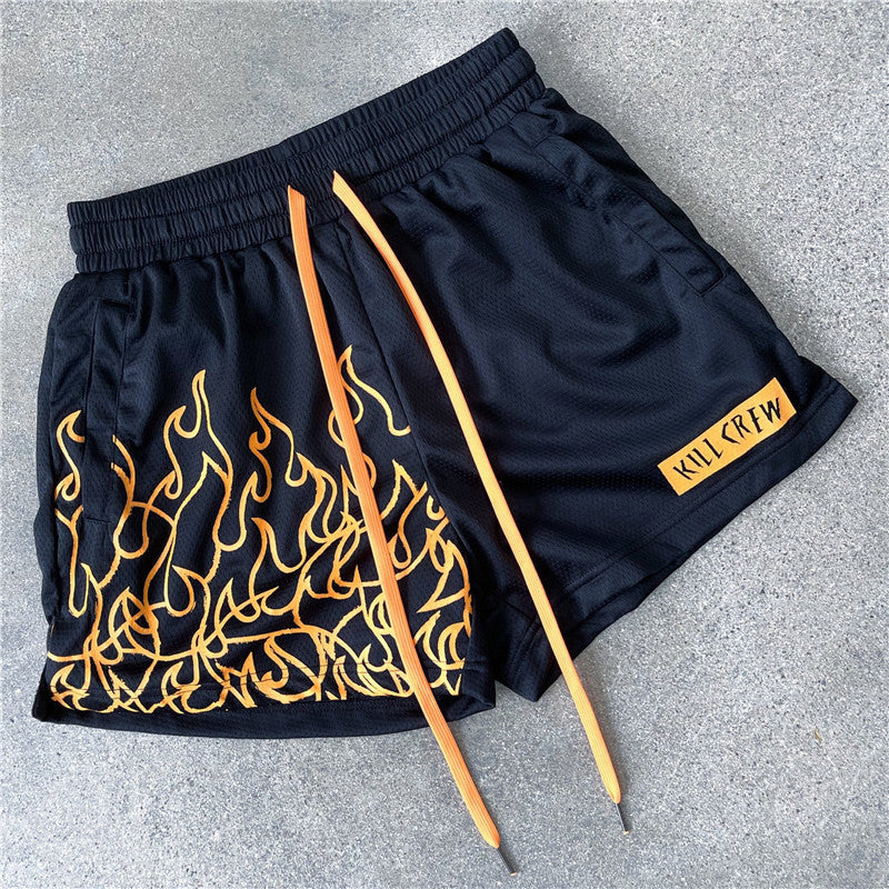 Short de sport respirant en maille