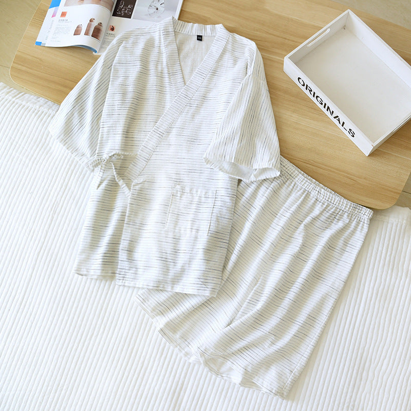 Pyjama, peignoir Kimono en coton