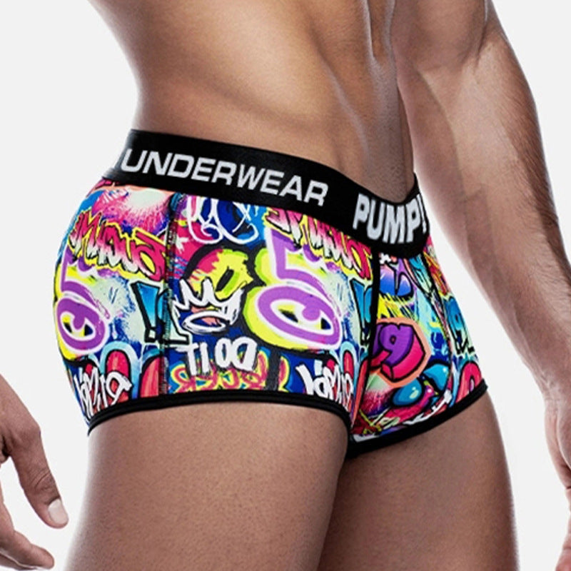 PUMP Boxer taille haute avec poche taille basse